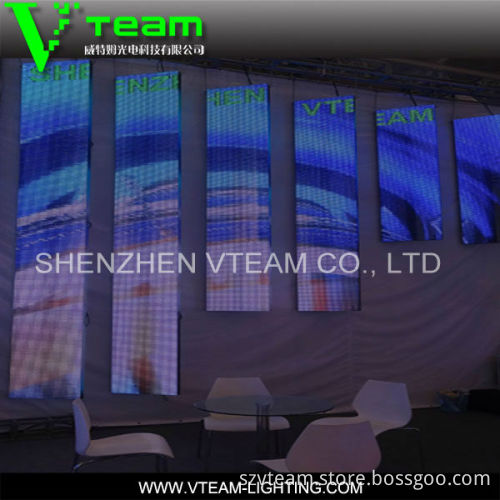 High Transparency LED Curtain Screen for Indoor Rental Market